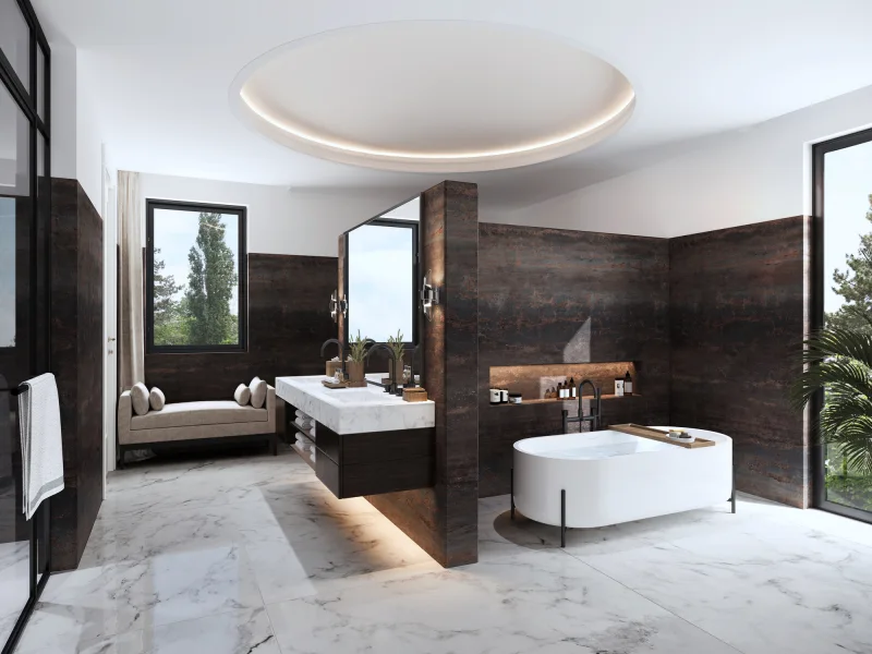 Luxurious bathroom