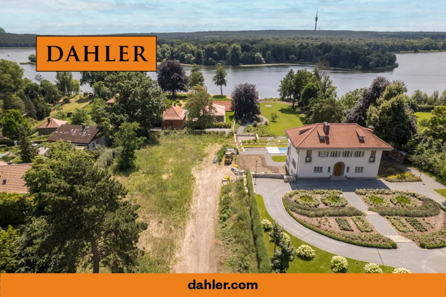 Cover - Grundstück kaufen in Berlin / Kladow - Property with incomparable view of the Havel and Peacock Island