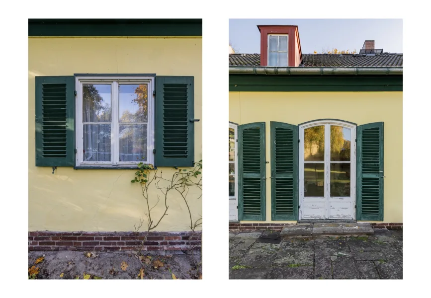 Detailfotos historische Fenster