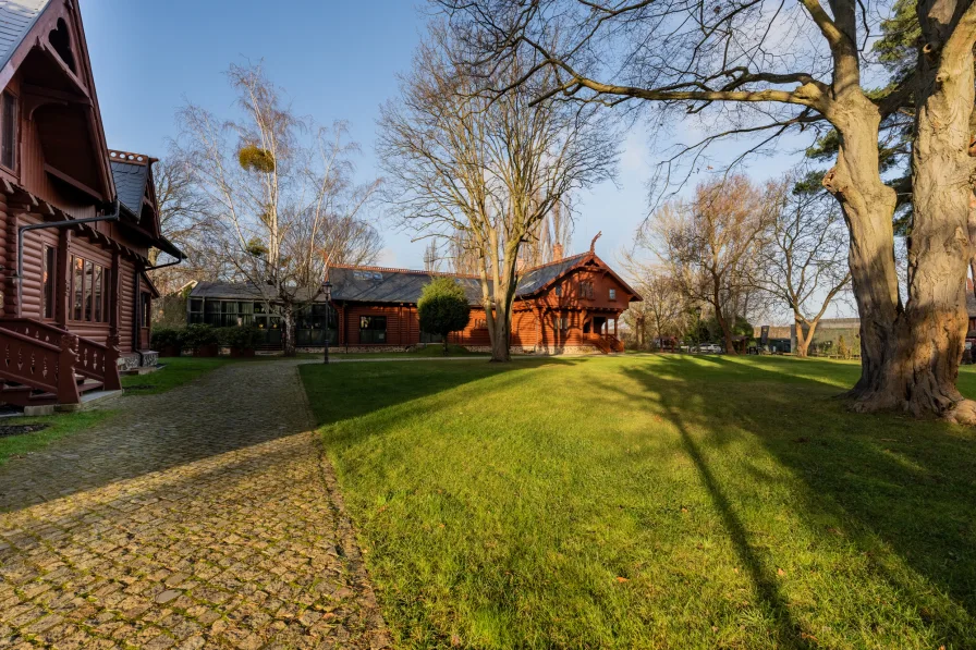 View of the boathouse