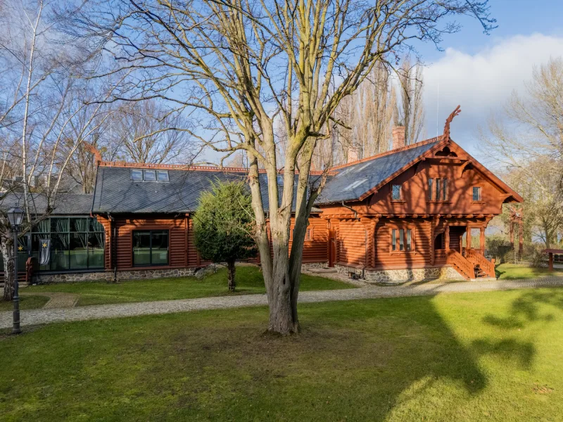 View of the boathouse