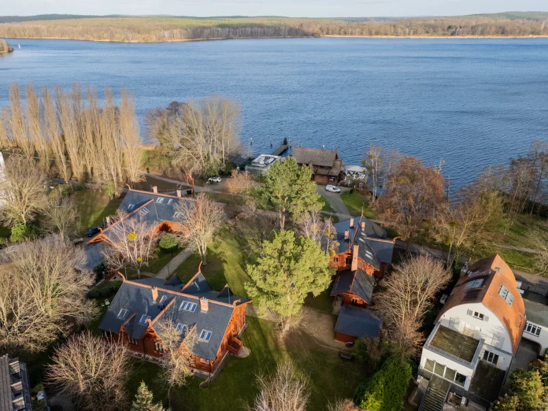 Aerial view of the Jungfernsee