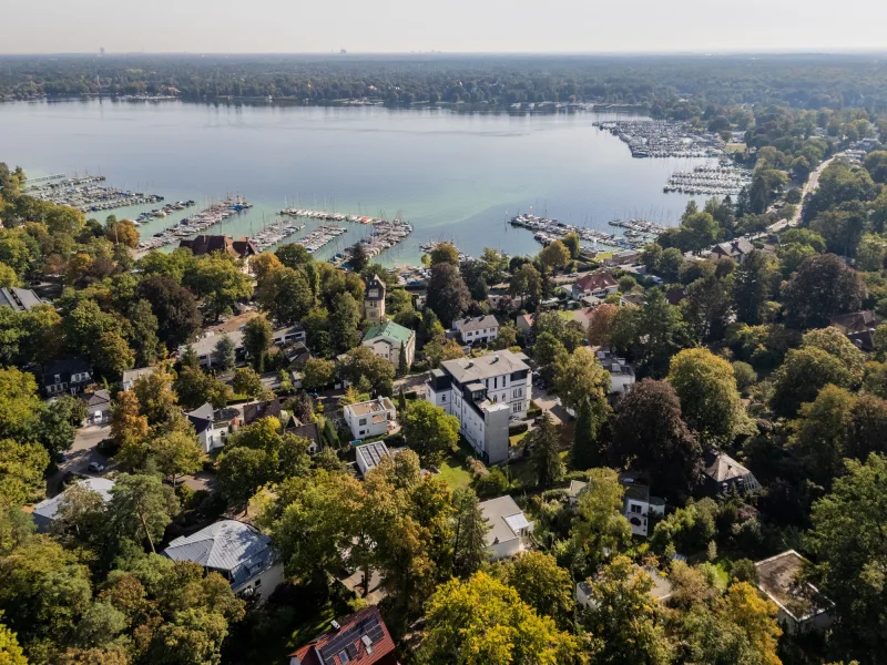 Luftbildaufnahme Nahe Großer Wannsee