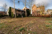 Rear part of the property with shed