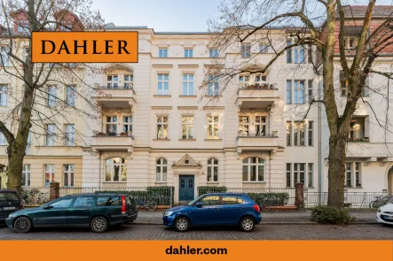 Fassade Straßenansicht - Wohnung kaufen in Potsdam / Brandenburger Vorstadt - Attraktive 3 Zi. Wohnung direkt am Park Sanssouci