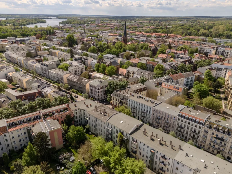 Aerial photograph of Brandenburger Vorstadt