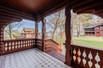 Loggia mit Blick auf den Jungfernsee