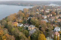 Bird's eye view of the Havel / Jungfernsee