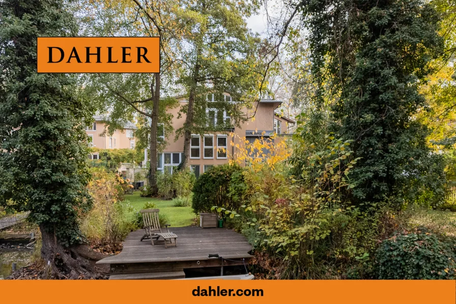 Titelbild - Haus kaufen in Potsdam / Berliner Vorstadt - Haus in Haus - Hochwertige Eigentumswohnung mit eigenem Wasserzugang in der Berliner Vorstadt