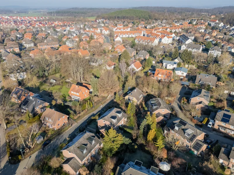 Blick über die Siedlung