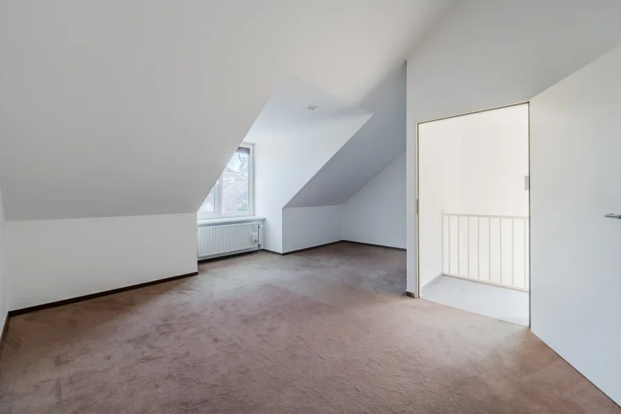 Large room in the attic