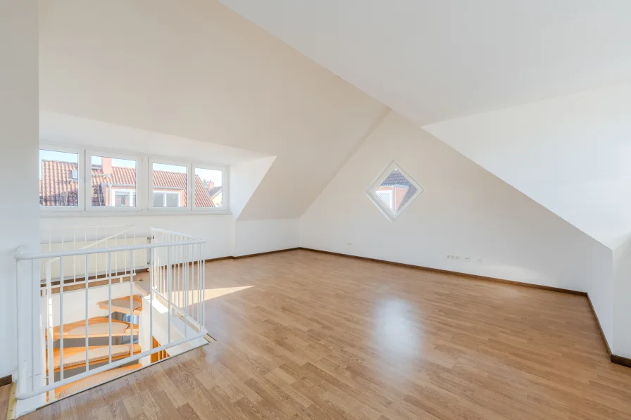 Large room in the attic