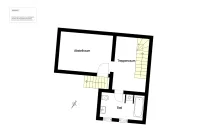 Floor plan of basement shed