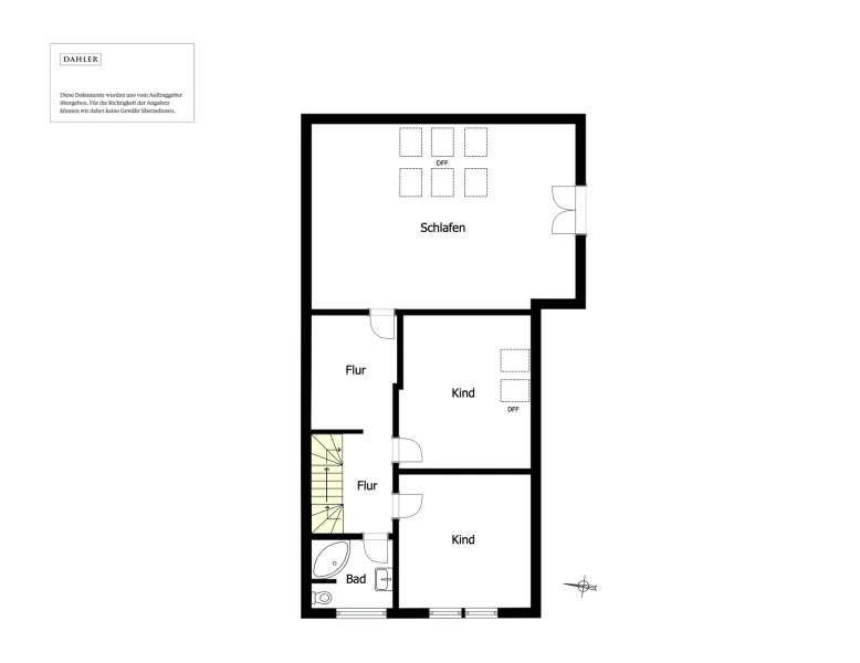 Floor plan upper floor