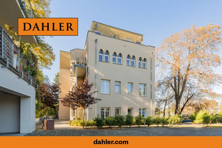 Hausansicht - Wohnung kaufen in Potsdam / Südliche Innenstadt - Wohnen mit Weitblick, exklusive Dreizimmeroase am Potsdamer Brauhausberg