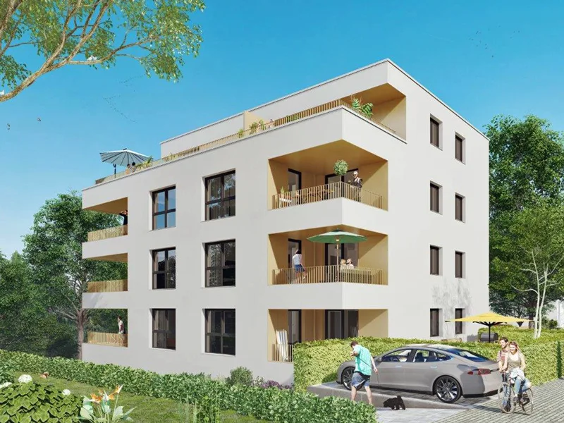  - Wohnung kaufen in Wuppertal - Energieeffizientes Neubau-Penthouse mit Aufzug * Wohnung 7 im 3. OG * Ausstattungspaket Classic