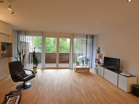 Wohnbereich - Wohnung kaufen in Wuppertal - Hochwertiges Penthouse mit Küche und Stellplatz