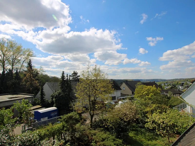 Aussicht vom Balkon