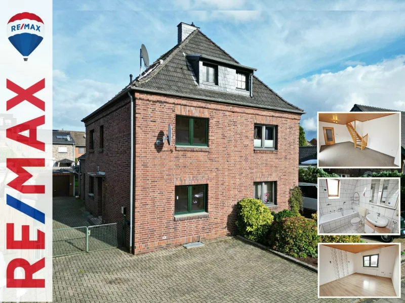  - Haus kaufen in Issum - Doppelhaushälfte plus Einliegerwohnung, Garage und Garten in Issum Sofort zur Verfügung!