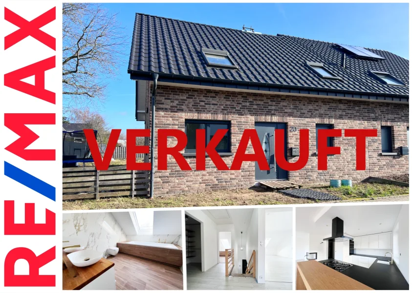 Verkauft - Haus kaufen in Kleve - Fast fertig gestellte Doppelhaushälfte in verkehrsberuhigter Lage von Kellen!