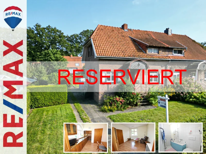  - Haus kaufen in Bedburg-Hau - REMAX - Gemütliche Doppelhaushälfte mit besonderem Charme !