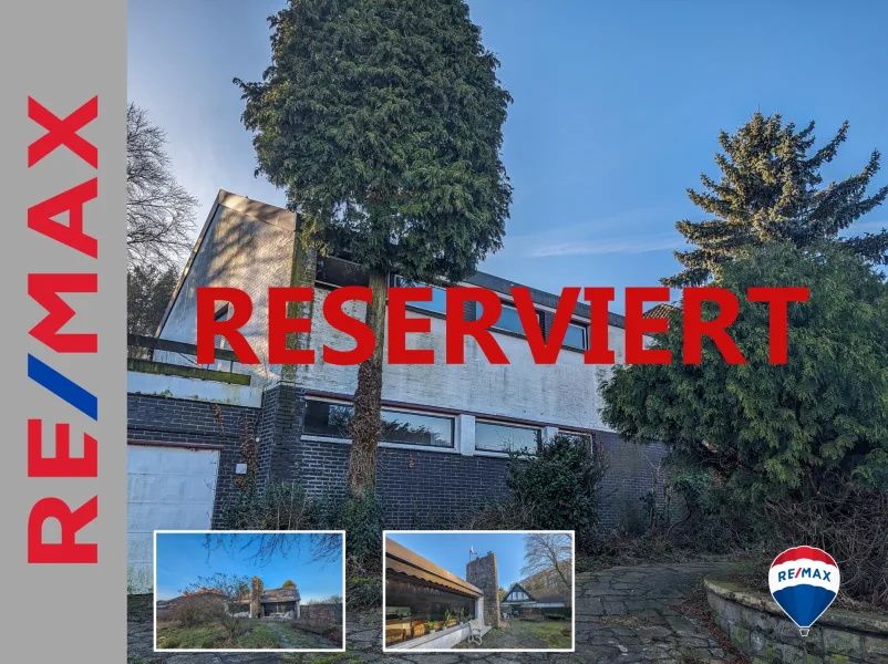 Reserviert - Haus kaufen in Kleve - Einfamilienhaus mit Potential auf tollem Grund in traumhafter Lage !