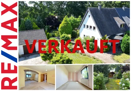 Verkauft - Haus kaufen in Bedburg-Hau - Attraktive Doppelhaushälfte auf tollem Grund in Waldrandlage !