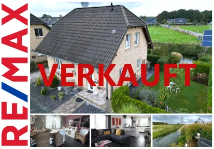 Verkauft - Haus kaufen in Goch - Idyllisches Einfamilienhaus an einer charmanten Gracht –  in bevorzugter Lage von Kessel !