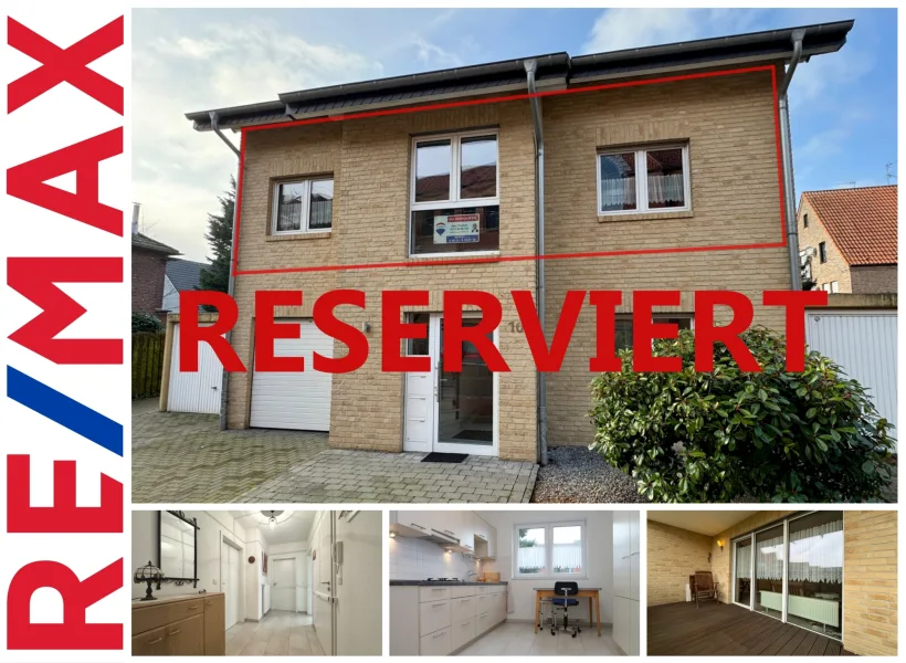 Reserviert - Wohnung kaufen in Goch - Energieeffizient, Stilvoll & ideal gelegen - 3-Zimmer Eigentumswohnung in direkter Stadtlage !