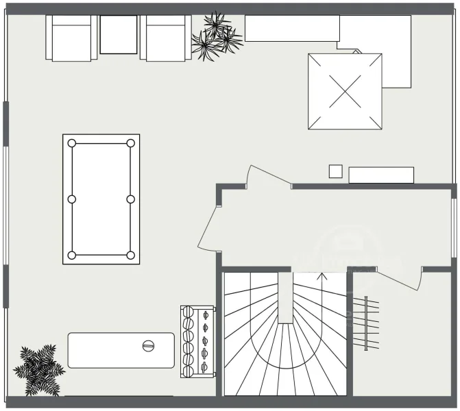 Grundriss 2D DG Standard