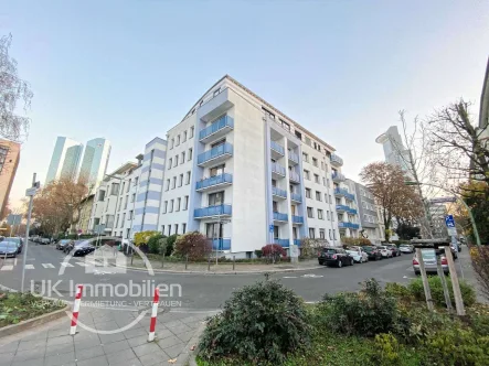 Gebäudeansicht, Lage - Wohnung mieten in Frankfurt am Main - Leben im Westend + EBK + TGL-Bad + Balkon