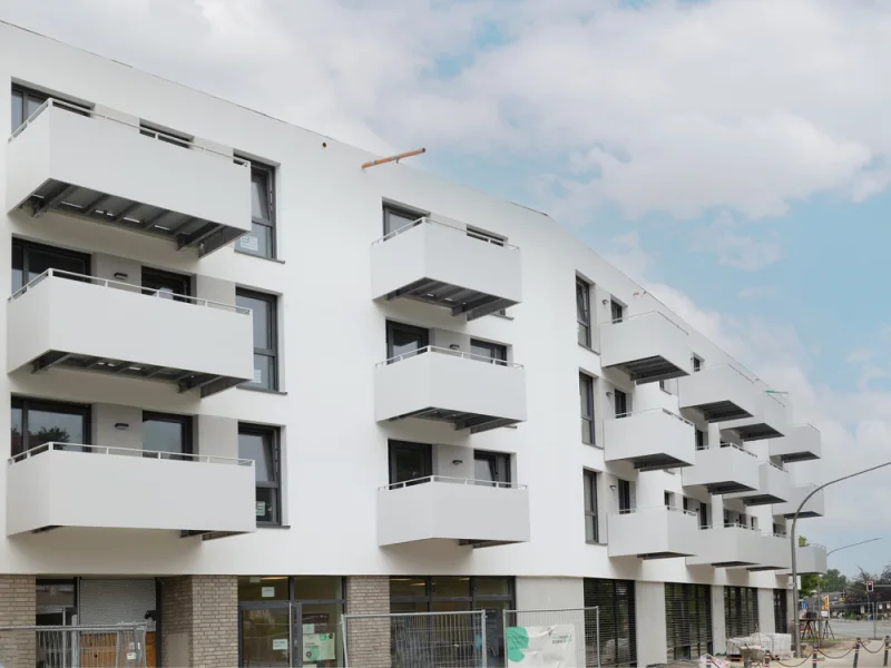 Ansicht - Wohnung kaufen in Melle - Der Neubau als Energieeffizienzhaus KfW 40 EE - Ihre Eigentumswohnung zum Verlieben!