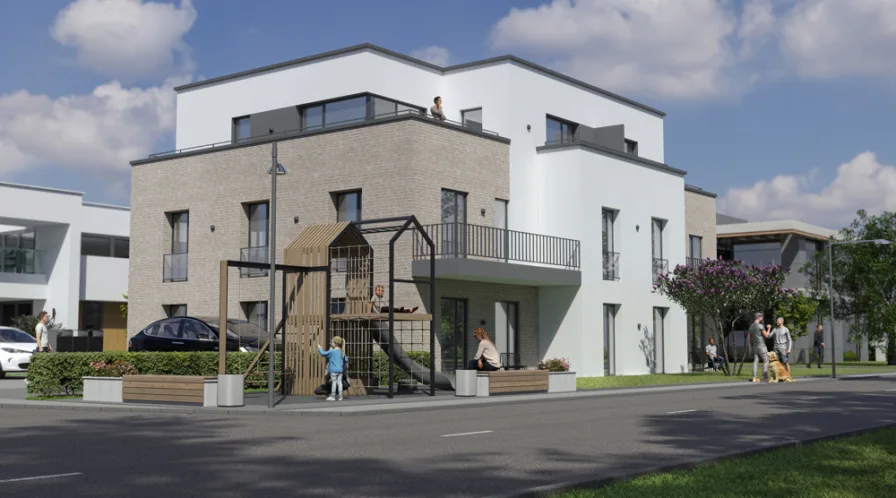  - Wohnung kaufen in Münster / Mecklenbeck - Hochwertige Eigentumswohnung in TOP Lage von MS-Mecklenbeck - Schlüsselfertig!