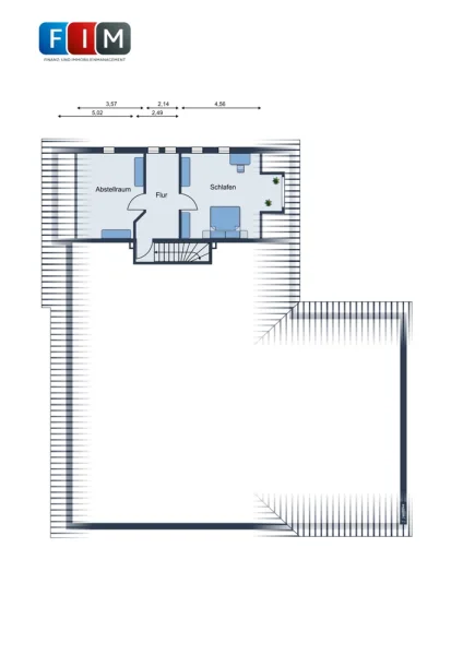 Grundriss Dachgeschoss