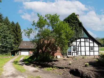  - Haus kaufen in Halle - Charmantes Heuerlingshaus vor den Toren von Halle (Westfalen)!