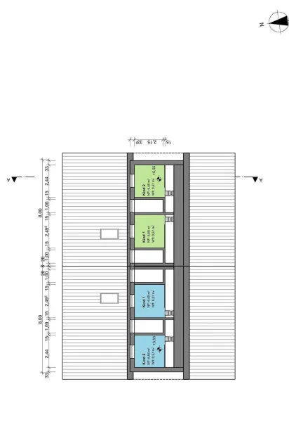 Grundriss Spitzboden