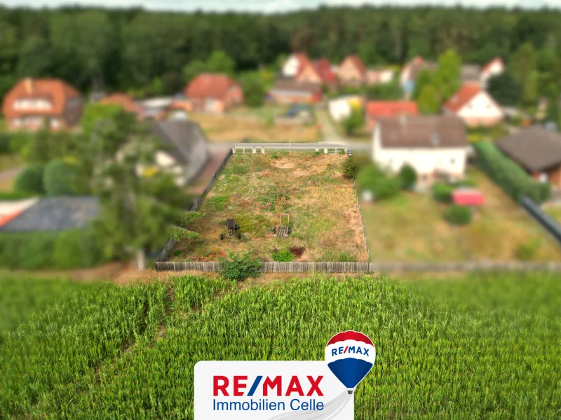  Ansicht zur Straße - Grundstück kaufen in Habighorst - Baugrundstück mit unverbautem Blick übers Feld! (SY-6106)