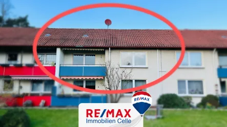  Titelbild - Wohnung kaufen in Celle - Sehr gepflegte 3-Zimmer-Wohnung in Klein Hehlen! (AG-6242)