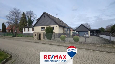 Titelbild - Haus kaufen in Wittingen / Zasenbeck - Einfamilienhaus in Zasenbeck/Wittingen: Komfortables Wohnen in idyllischer Umgebung (MA-6252)