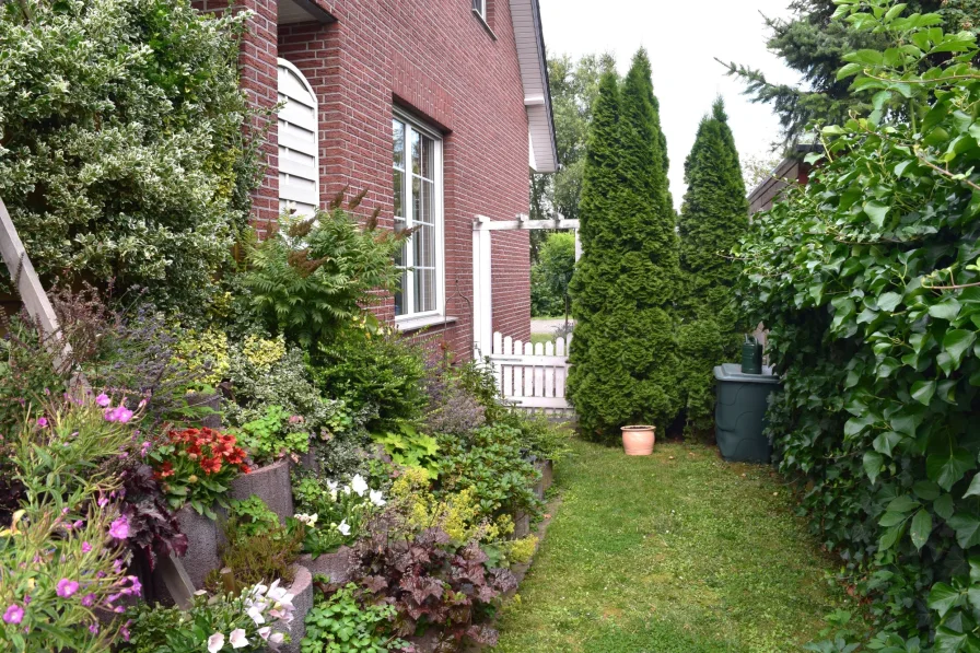 Garten an der Terrasse