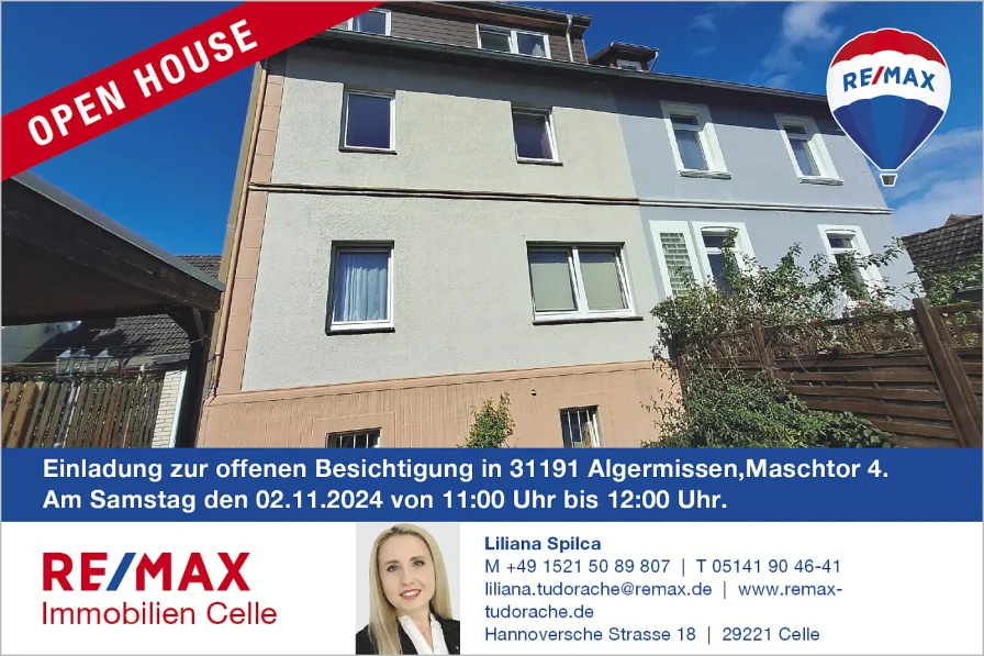 Open House - Haus kaufen in Algermissen - Eine ideale Investitionsmöglichkeit in bester Lage! (LS-6377)