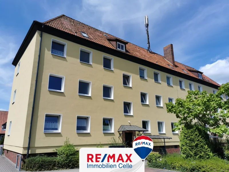 Aussenbild - Wohnung mieten in Celle - Stadtnahe 3-Zimmer-Wohnung mit EBK in Celle! (AK-618)