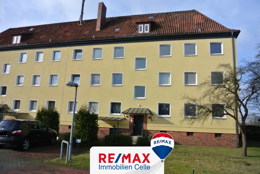 Außen Nr. 80 - Wohnung mieten in Celle - Gepflegte 3-Zimmer-Wohnung mit EBK, stadtnah gelegen! (AK-614)