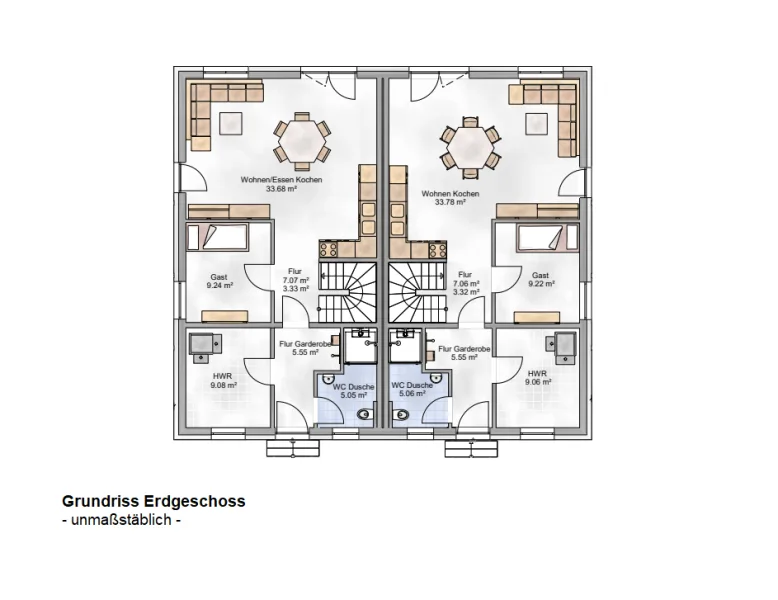 Grundriss Erdgeschoss