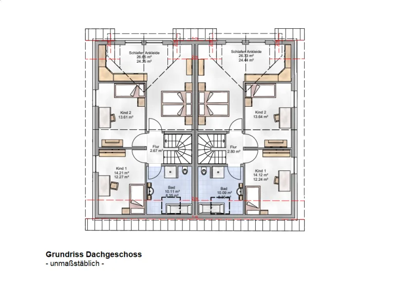  Grundriss Dachgeschoss