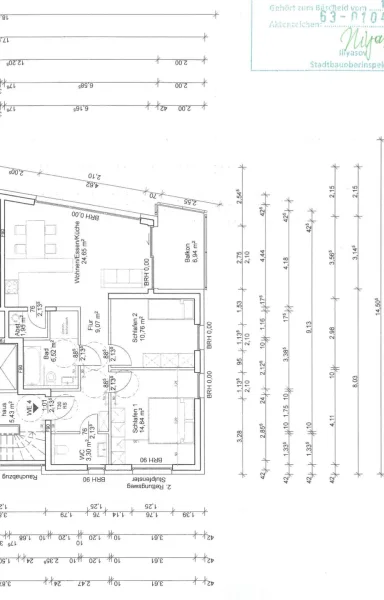 Grundriss WE 4