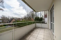 Balkon mit Südaussrichtung