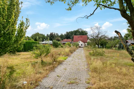 Straßenansicht - Grundstück kaufen in Königs Wusterhausen / Zeesen - Attraktives Baugrundstück in familienfreundlicher Lage von Zeesen