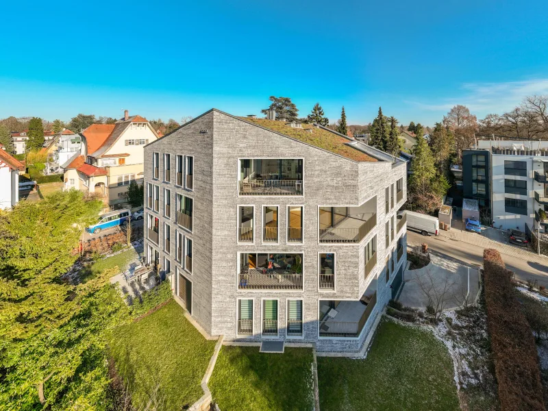  - Wohnung kaufen in Konstanz - Barrierefreie Neubauwohnung im Dachgeschoss mit Seesicht