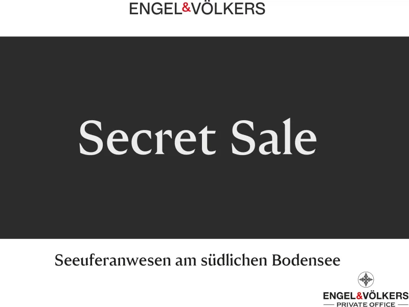  - Grundstück kaufen in Konstanz - SECRET-SALE: Seltene Liegenschaft mit direktem Seezugang am südlichen Bodenseeufer